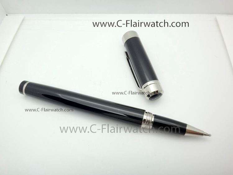 Clone Cartier Pasha Black Precious Resin Rollerball Pen